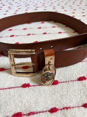 Michael Michael Kors Hamilton Leather Belt